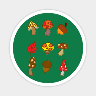 Cute Autumn Design Magnet